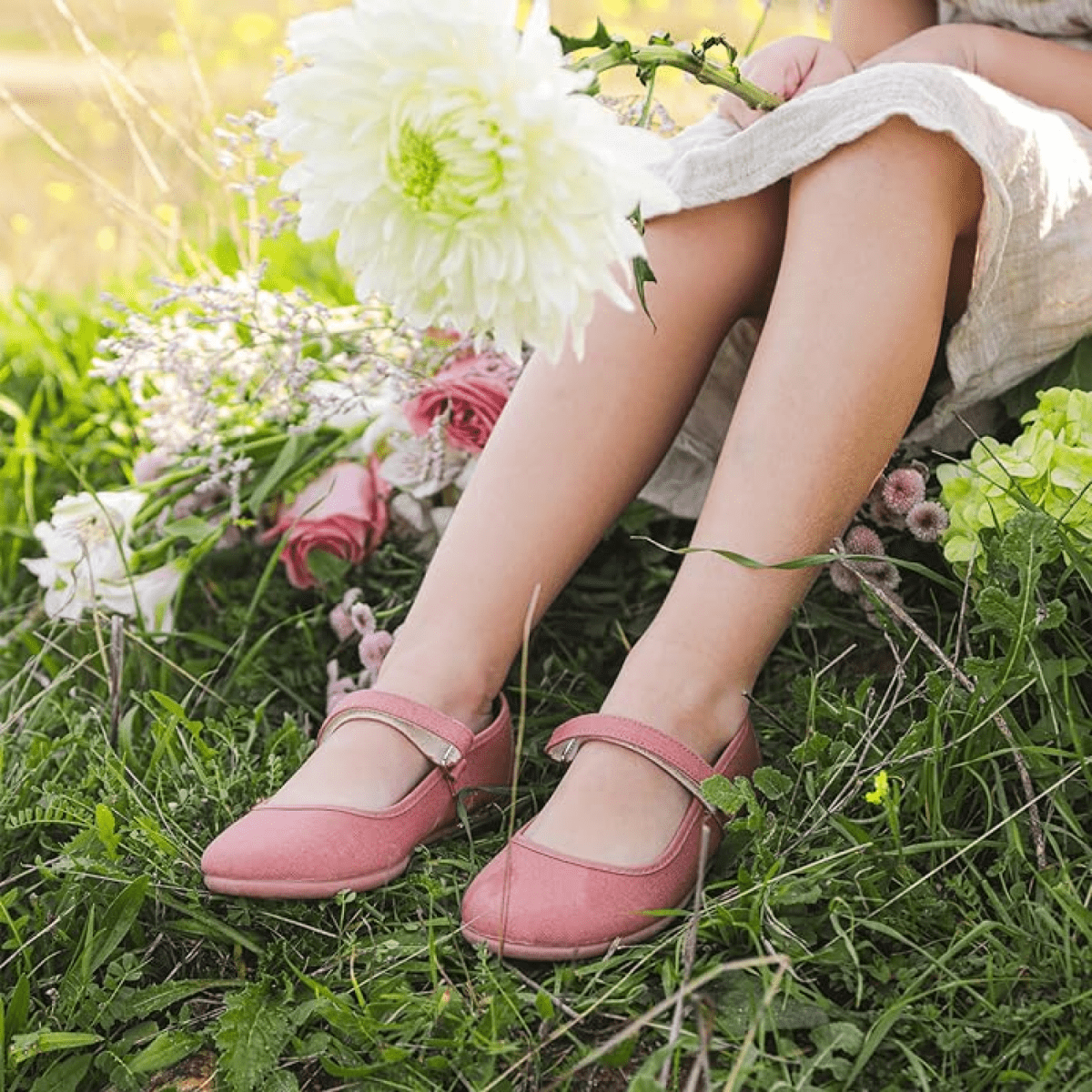 Alma Rosewood Spain Adjustable Velcro Machine Washable core by Childrenchic – Don't Panic Shoes