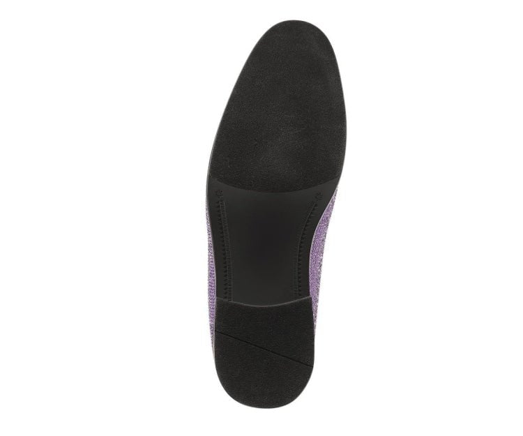 Amali Dazzle Lavender Smoking Slippers by Amali – Don't Panic Shoes