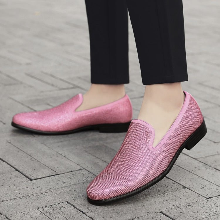 Amali Dazzle Pink Smoking Slippers by Amali – Don't Panic Shoes