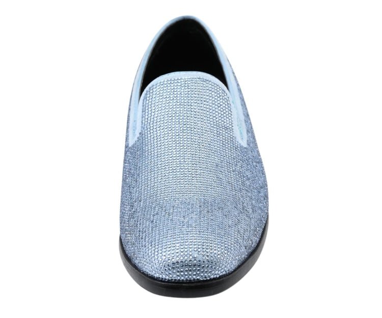 Amali Dazzle Sky Smoking Slippers by Amali – Don't Panic Shoes