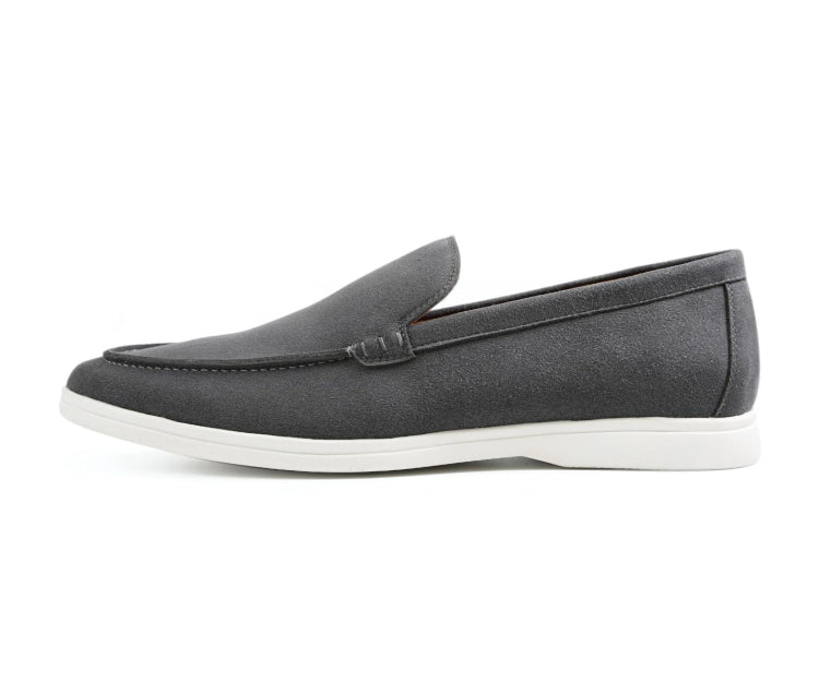 Amali Deniz Grey Men’S Casual Loafers Loafers by Amali – Don't Panic Shoes