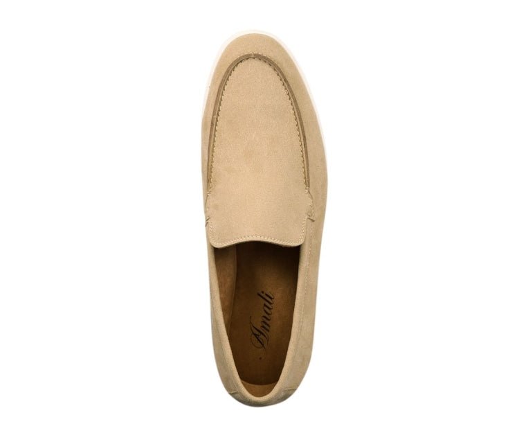 Amali Deniz Sand Men’S Loafers Beige Loafers by Amali – Don't Panic Shoes