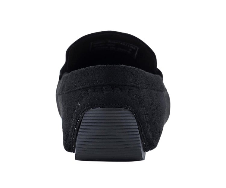 Amali Dyer Luxe Tassel Moccasins Men's Black Driving Moccasins by Amali – Don't Panic Shoes