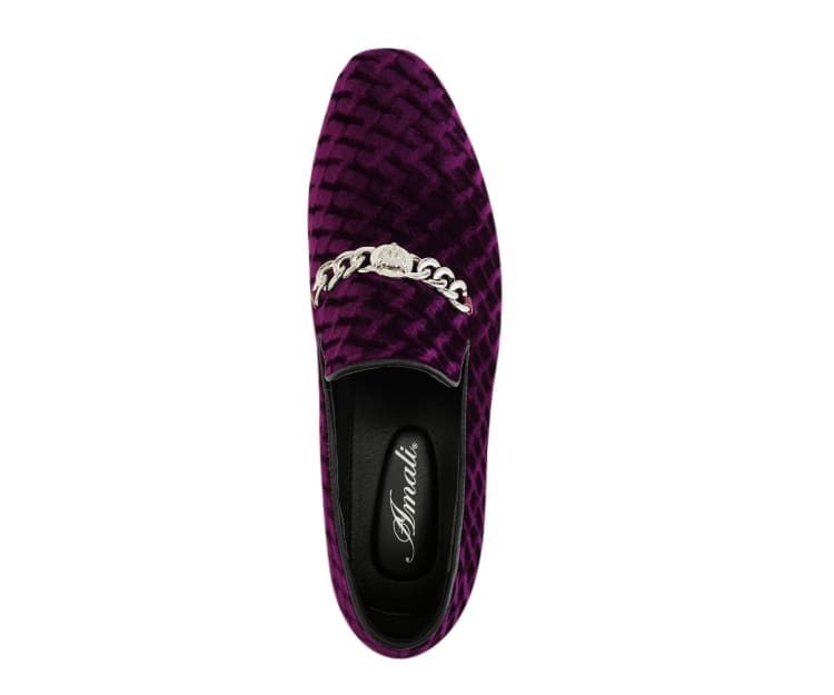 Amali Felix Burgundy Velvet Smoking Slippers Smoking Slippers by Amali – Don't Panic Shoes