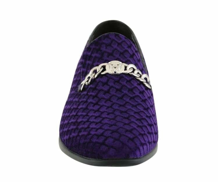 Amali Felix Purple Velvet Women’S Smoking Slipper Smoking Slippers by Amali – Don't Panic Shoes
