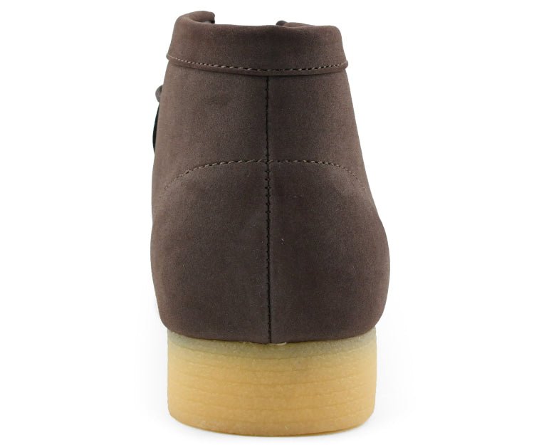 Amali Jason 2 High Top Men's Brown Suede Crepe Sole Chukka Boots Boots by Amali – Don't Panic Shoes