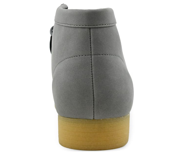 Amali Jason 2 Men's Gray Suede Limited Edition Ankle Boots Boots by Amali – Don't Panic Shoes