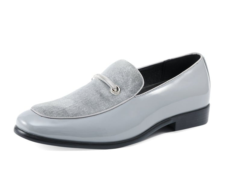 Amali Men's Andrew Grey Loafers by Amali – Don't Panic Shoes