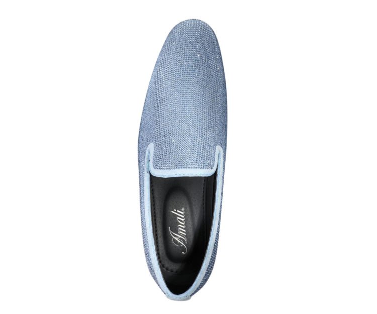 Amali Men's Dazzle Sky Smoking Slippers by Amali – Don't Panic Shoes