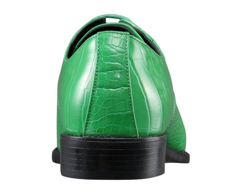 Amali Men's Harvey Green Oxfords by Amali – Don't Panic Shoes