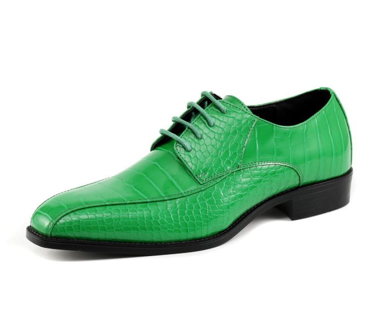 Amali Men's Harvey Green Oxfords by Amali – Don't Panic Shoes