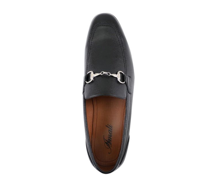 Amali Men's Marco Black Loafers by Amali – Don't Panic Shoes
