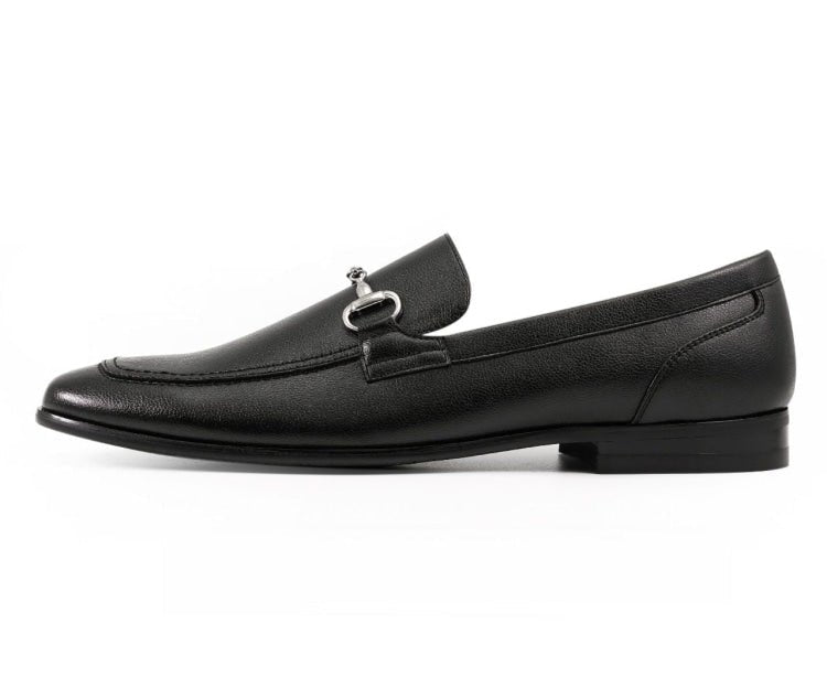 Amali Men's Marco Black Loafers by Amali – Don't Panic Shoes