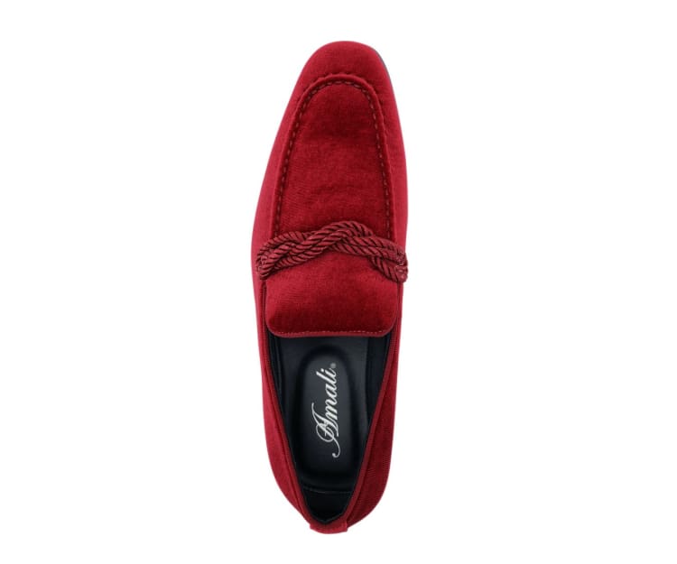Amali Ornate Velvet Smoking Slippers For Men Black Velvet Smoking Slippers by Amali – Don't Panic Shoes