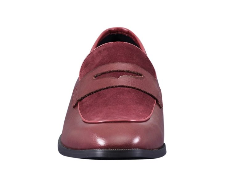 Amali Rian Red Luxe LoaferS Men’s Leather Loafers by Amali – Don't Panic Shoes