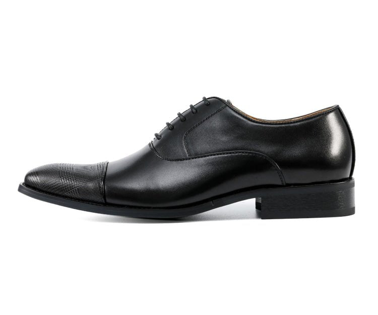 Amali ShoeS Conrad Black Oxfords Men’s Leather Oxfords by Amali – Don't Panic Shoes