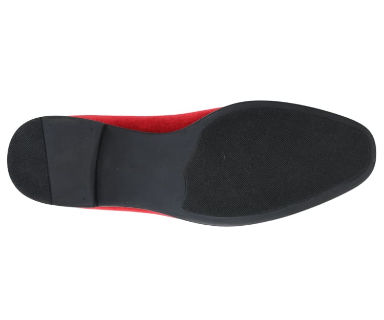 Amali The Crown Royal Velvet LoaferS Men’s Slip On Smoking Slippers by Amali – Don't Panic Shoes