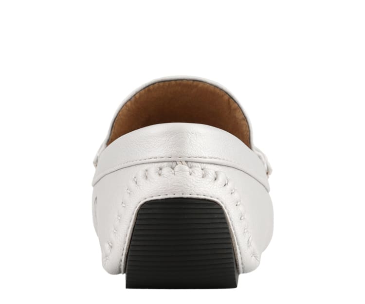 Amali Trentino Luxe Silver LoaferS Men’s Casual Moccasins Driving Moccasins by Amali – Don't Panic Shoes