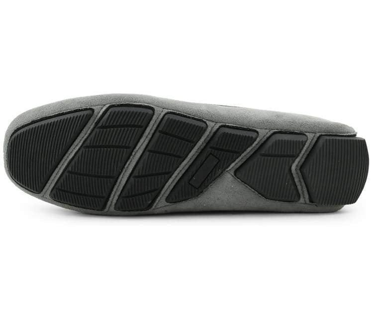 Amali Walken 2 Men’S Suede Driving Shoes Walken Grey Driving Moccasins by Amali – Don't Panic Shoes