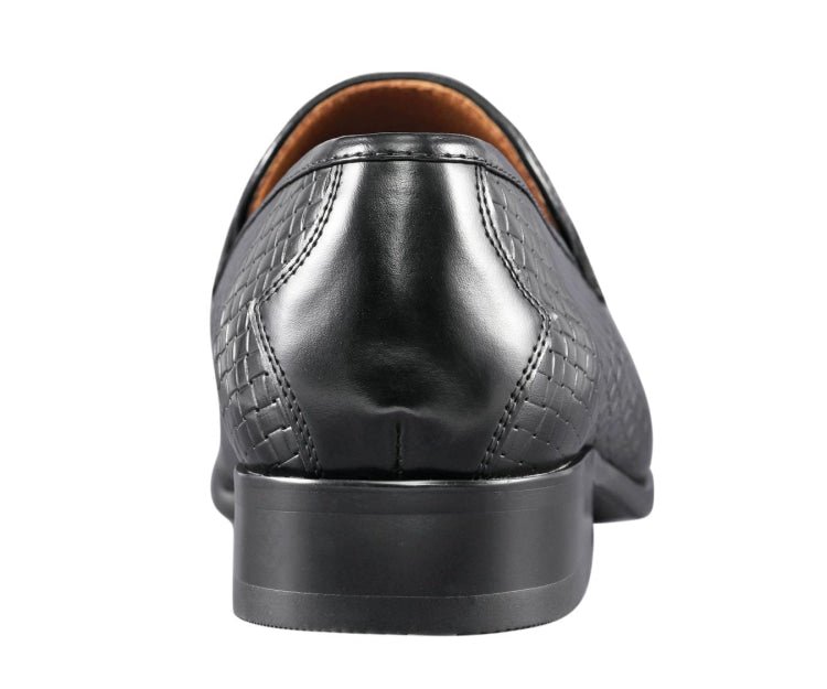 Amali Wren Elegant DreSs Loafers Men’s Leather Black Loafers by Amali – Don't Panic Shoes