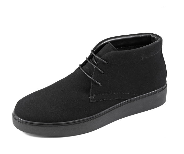 Amali Zale Men’S Black Suede Chukka Boots Boots by Amali – Don't Panic Shoes