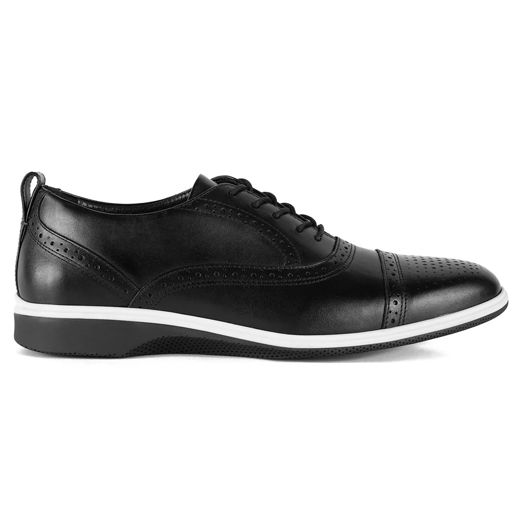 Amberjack Cap - Toe Men's Onyx Men's Dress Shoes by Amberjack – Don't Panic Shoes