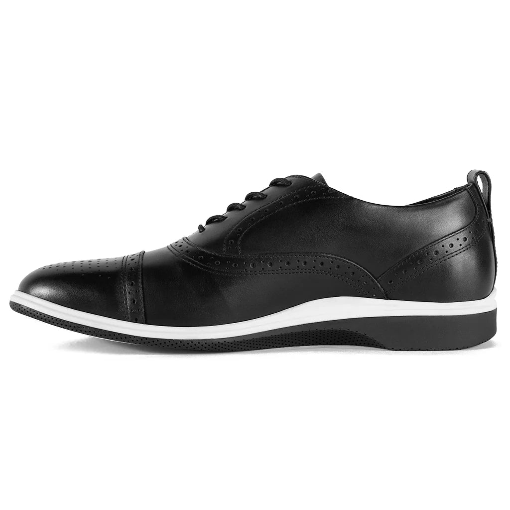 Amberjack Cap - Toe Men's Onyx Men's Dress Shoes by Amberjack – Don't Panic Shoes