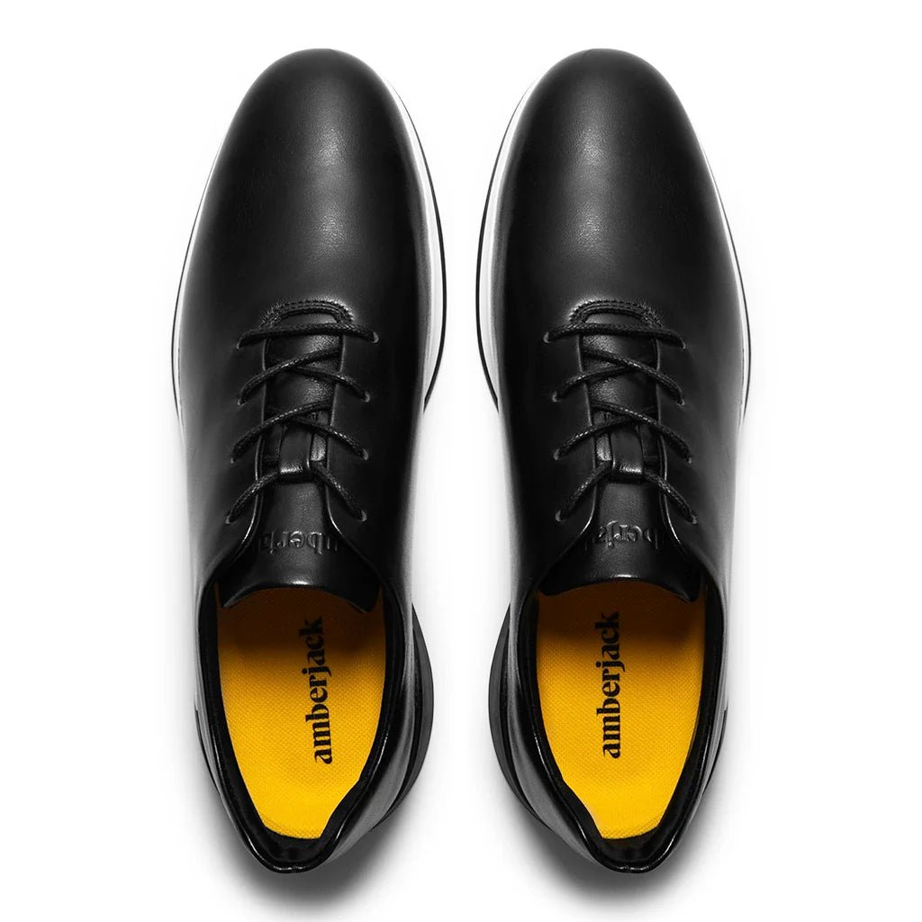 Amberjack - Men's Whole Cut Hybrid Onyx Premium Shoes Men's Dress Shoes by Amberjack – Don't Panic Shoes