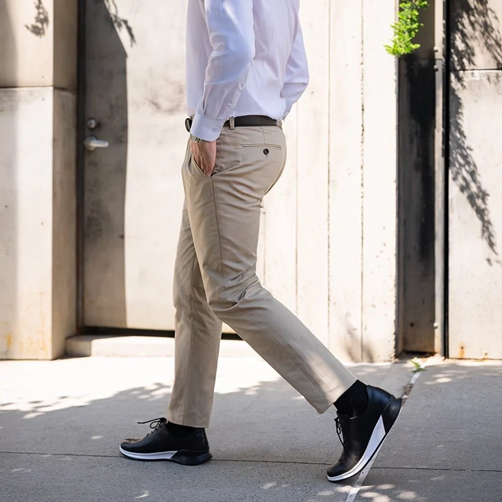 Amberjack - Men's Whole Cut Hybrid Onyx Premium Shoes Men's Dress Shoes by Amberjack – Don't Panic Shoes