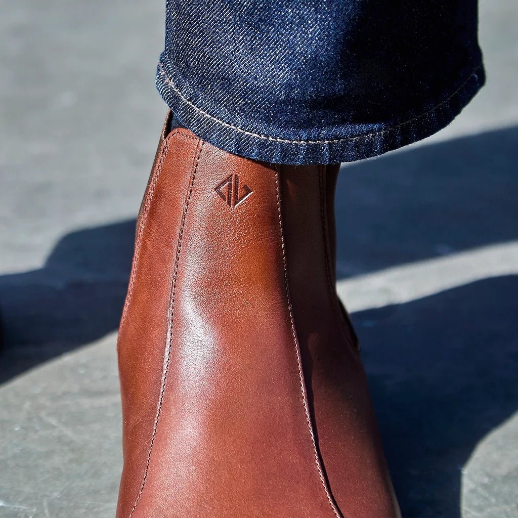 Amberjack The Chelsea Boot Classic Everyday Men's Coffee Men's Chelsea Boots by Amberjack – Don't Panic Shoes