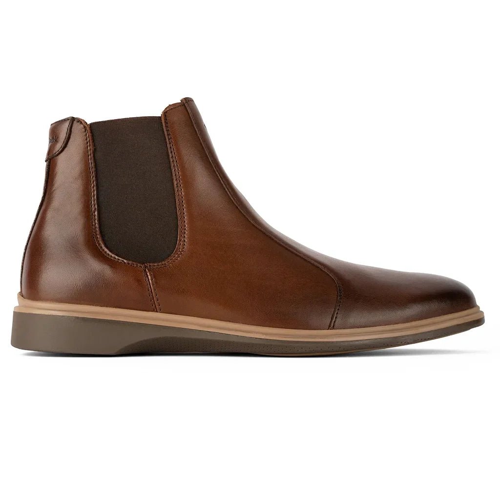 Amberjack The ChelSea Men’s Chestnut Premium Classic Men's Chelsea Boots by Amberjack – Don't Panic Shoes
