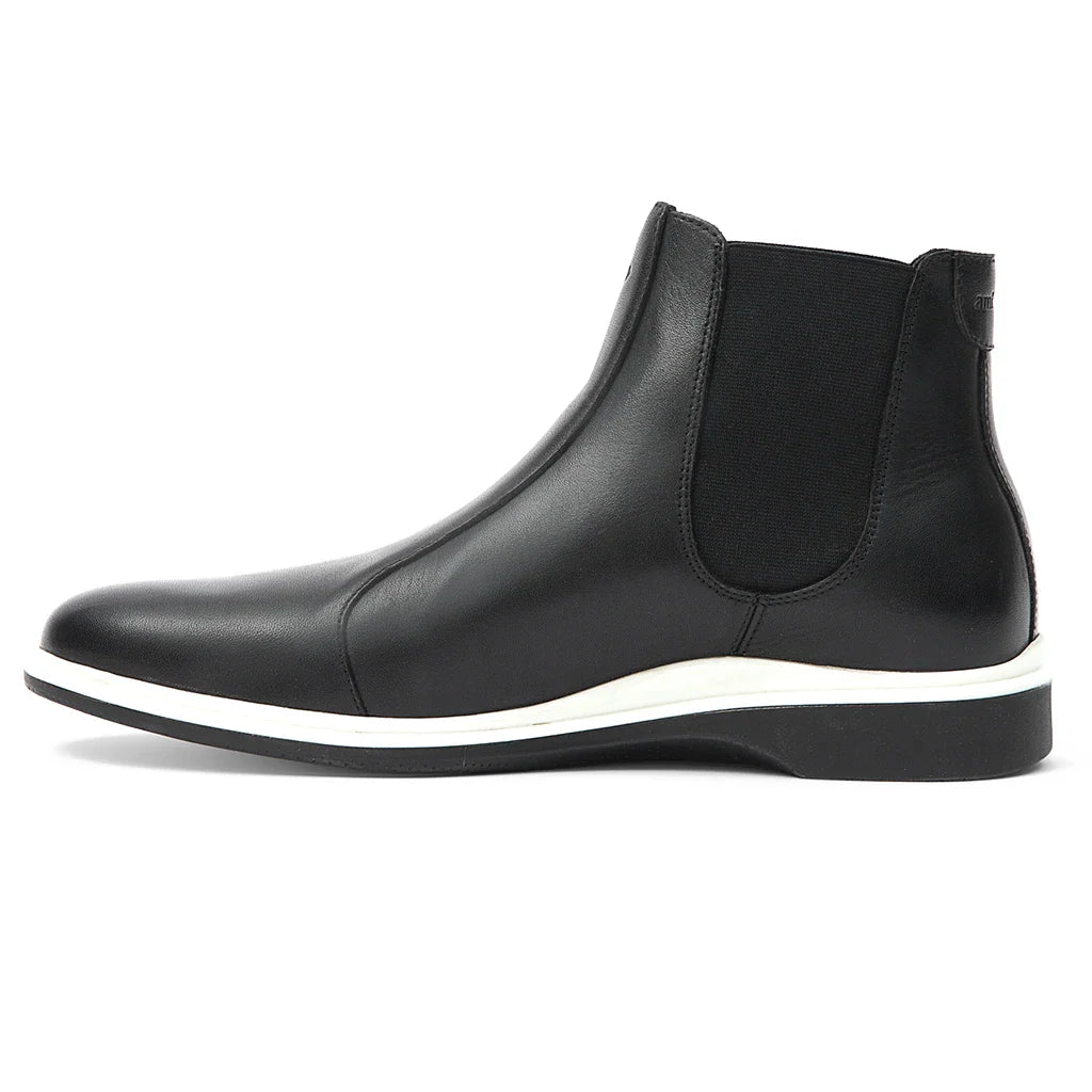 Amberjack The Chelsea Men's Full Grain Leather Onyx Men's Chelsea Boots by Amberjack – Don't Panic Shoes