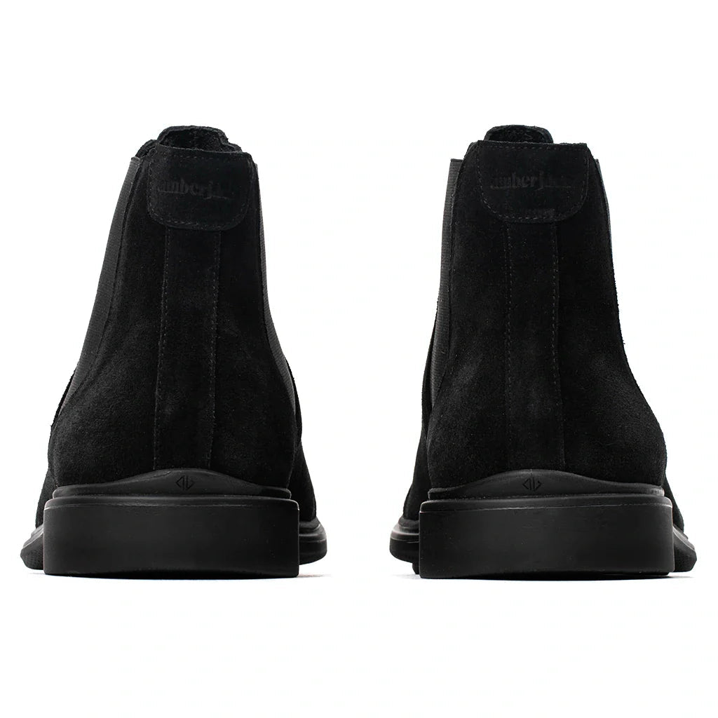 Amberjack The Chelsea Men's Midnight Leather Boots Men's Chelsea Boots by Amberjack – Don't Panic Shoes