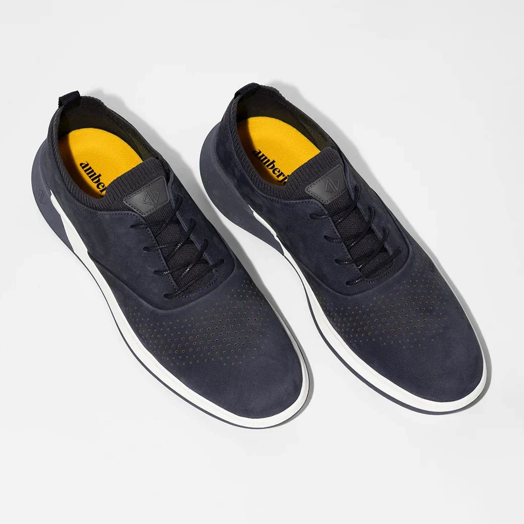 Amberjack The Hybrid Men’S Cobalt Premium Sneakers Men's Dress Shoes by Amberjack – Don't Panic Shoes