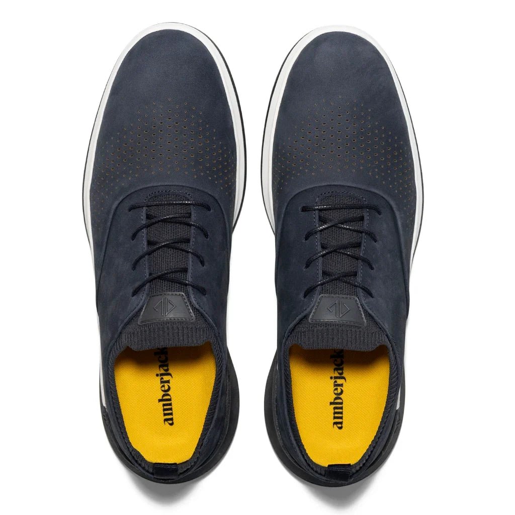 Amberjack The Hybrid Men’S Cobalt Premium Sneakers Men's Dress Shoes by Amberjack – Don't Panic Shoes