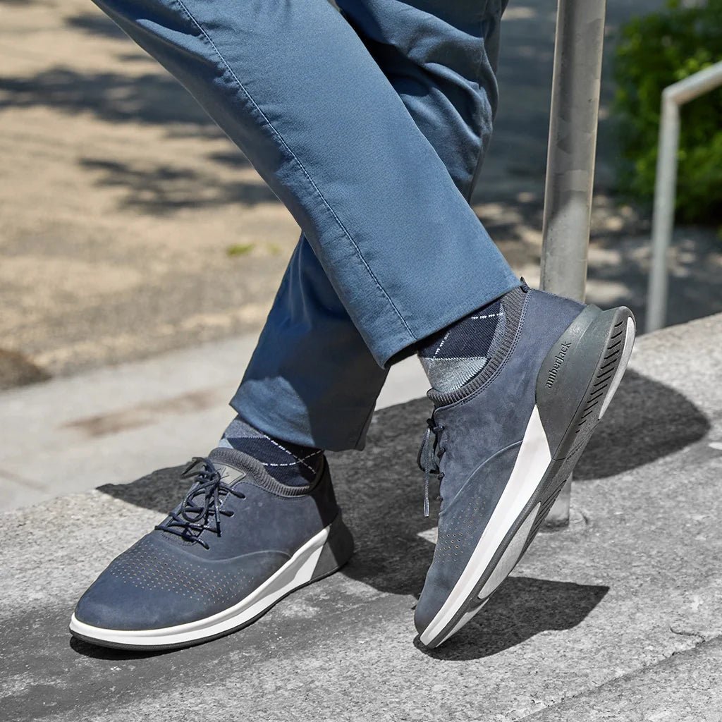 Amberjack The Hybrid Men’S Cobalt Premium Sneakers Men's Dress Shoes by Amberjack – Don't Panic Shoes