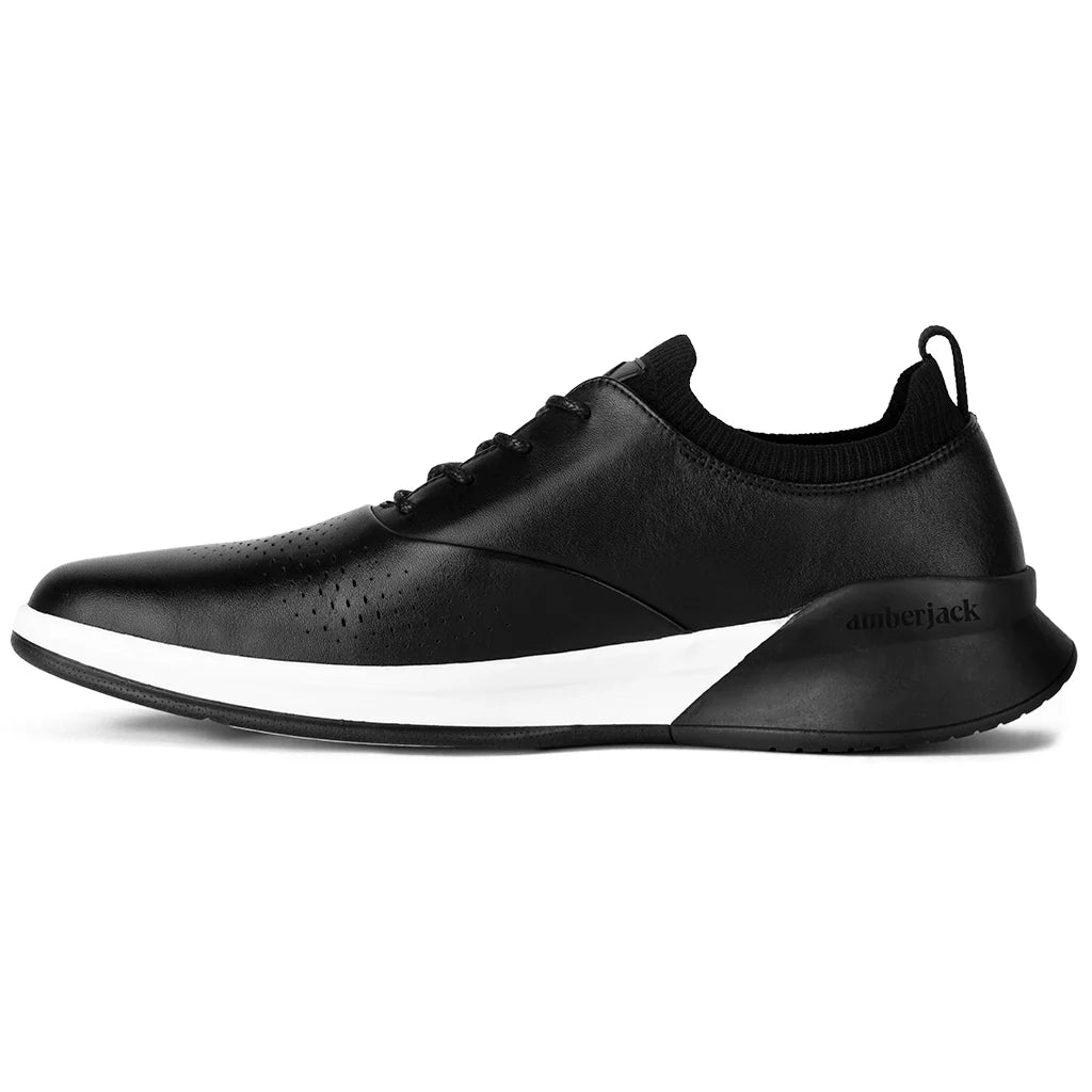 Amberjack The Hybrid Men's Onyx Men's Dress Shoes by Amberjack – Don't Panic Shoes