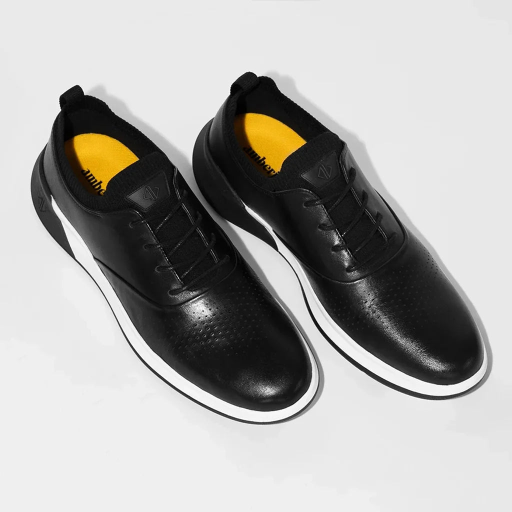 Amberjack The Hybrid Men's Onyx Men's Dress Shoes by Amberjack – Don't Panic Shoes