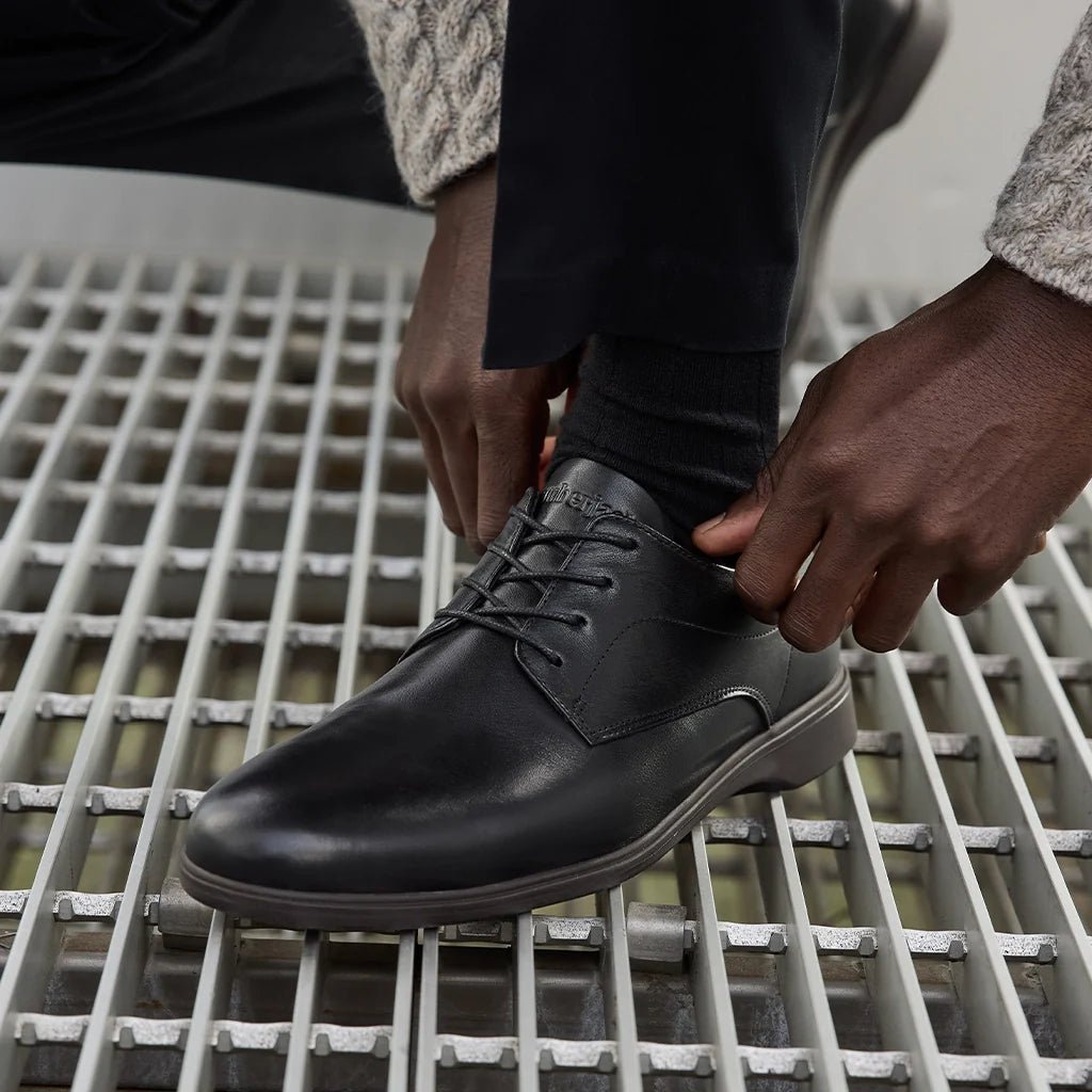 Amberjack The Original ClaSsic Shoes Men’s Obsidian Men's Dress Shoes by Amberjack – Don't Panic Shoes