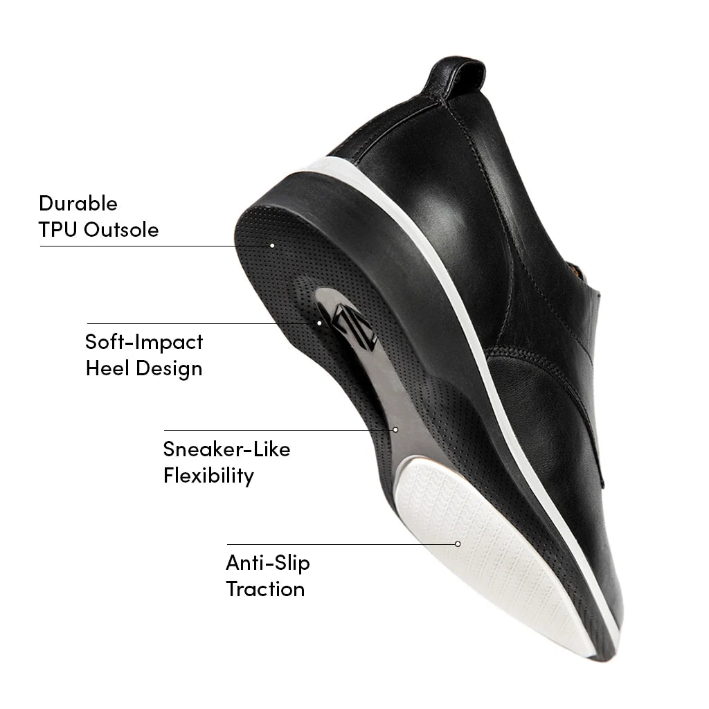 Amberjack The Original Men’S Onyx Leather Men's Dress Shoes by Amberjack – Don't Panic Shoes