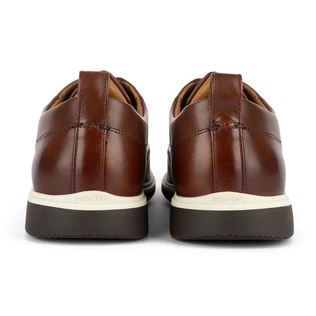 Amberjack The Original Men’S Vegan Leather Coffee Men's Dress Shoes by Amberjack – Don't Panic Shoes