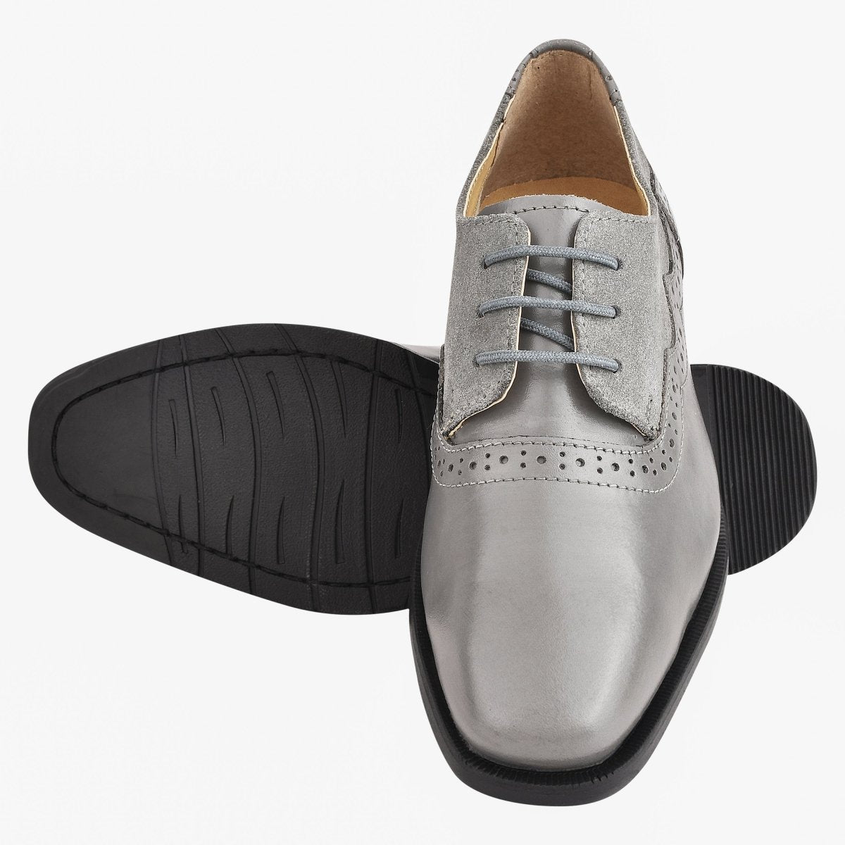 Amy Leather Suede Oxford Style Kids Dress Shoes Shoes by Libertyzeno – Don't Panic Shoes