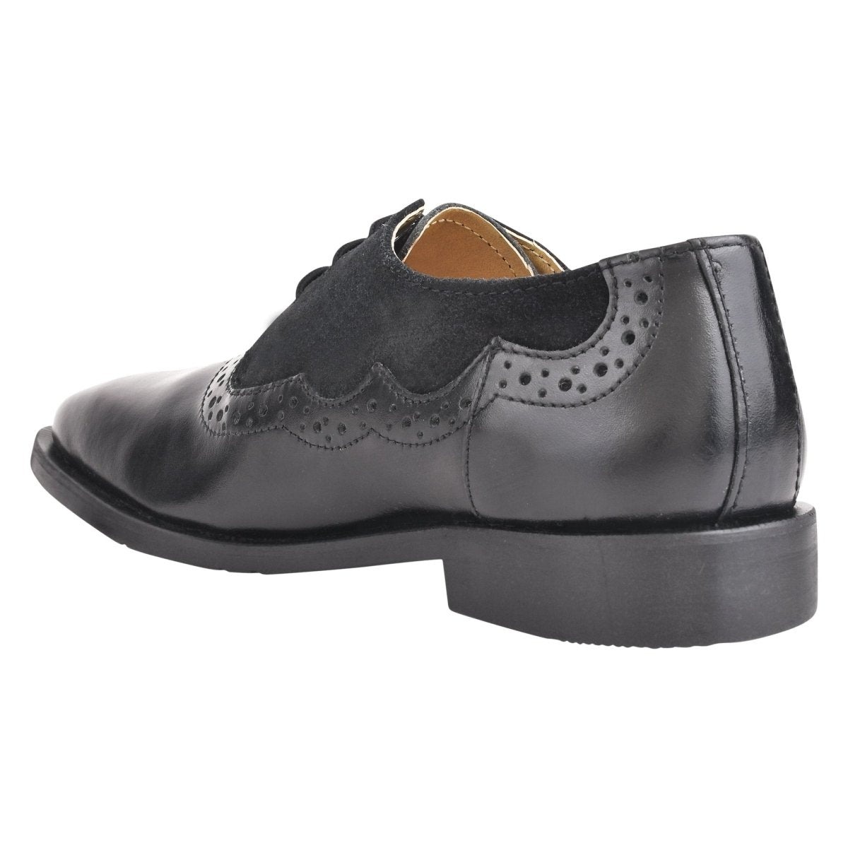Amy Leather Suede Oxford Style Kids Dress Shoes Shoes by Libertyzeno – Don't Panic Shoes
