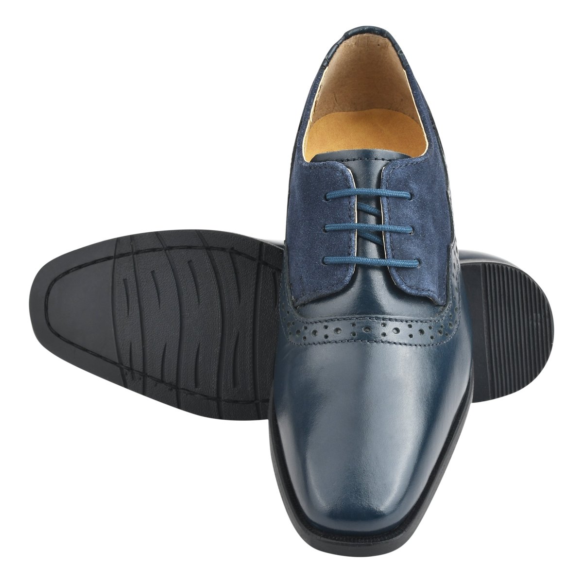 Amy Leather Suede Oxford Style Kids Dress Shoes Shoes by Libertyzeno – Don't Panic Shoes