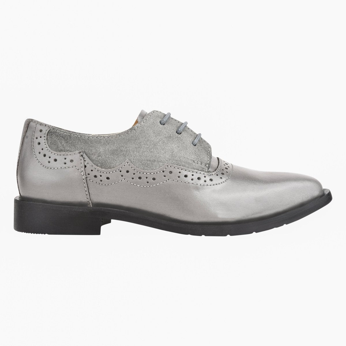 Amy Leather Suede Oxford Style Kids Dress Shoes Shoes by Libertyzeno – Don't Panic Shoes