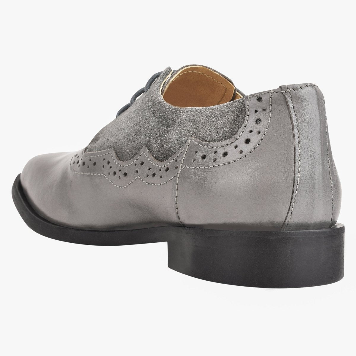 Amy Leather Suede Oxford Style Kids Dress Shoes Shoes by Libertyzeno – Don't Panic Shoes