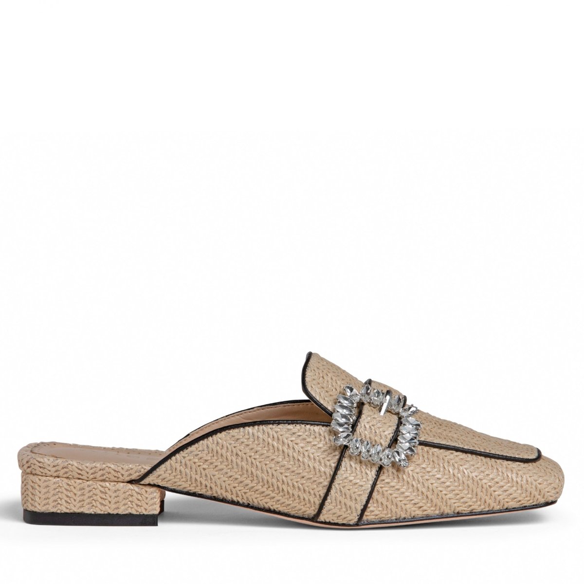 Anais Flat Mule Women's Shoes by Allegra James – Don't Panic Shoes