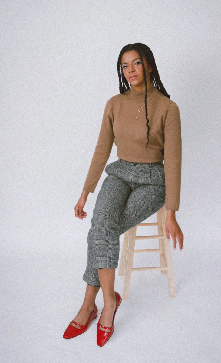 Anna Naplak Mary Jane FlatS Women’s Calf Leather Red Ballet Flats by Mar Soreli – Don't Panic Shoes