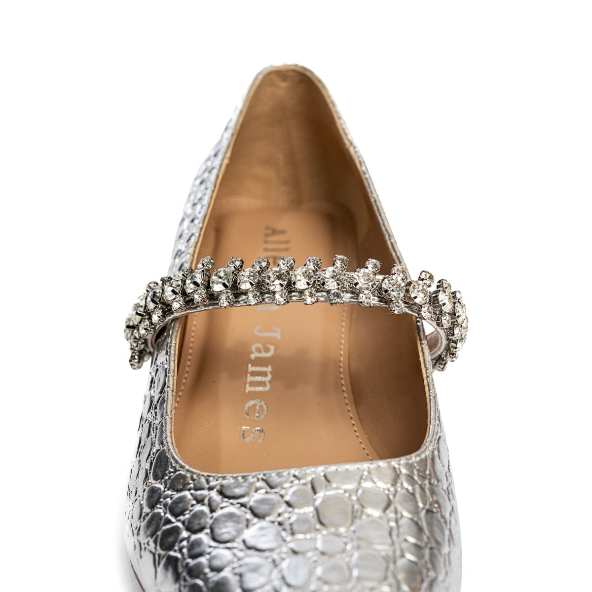 Antonella Embossed Leather Pump Women's Shoes by Allegra James – Don't Panic Shoes