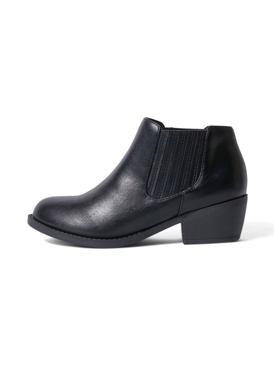 Arlo | Black Booties by J.Adams – Don't Panic Shoes
